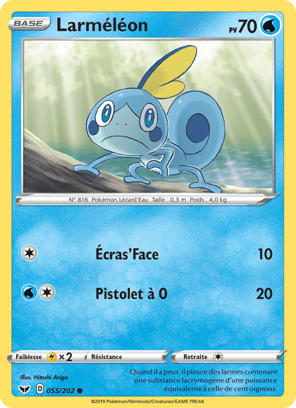 Larméléon, card 55 from Épée et Bouclier