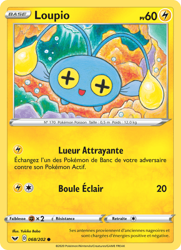 Loupio, card 68 from Épée et Bouclier
