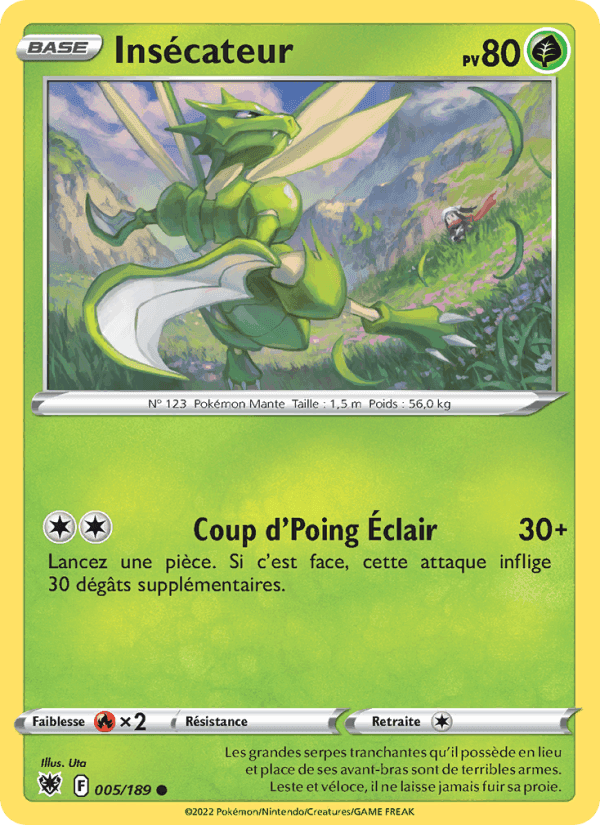 Insécateur, carte 005 de Astres Radieux