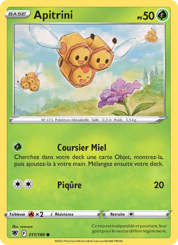 Apitrini, carta 011 de Astres Radieux