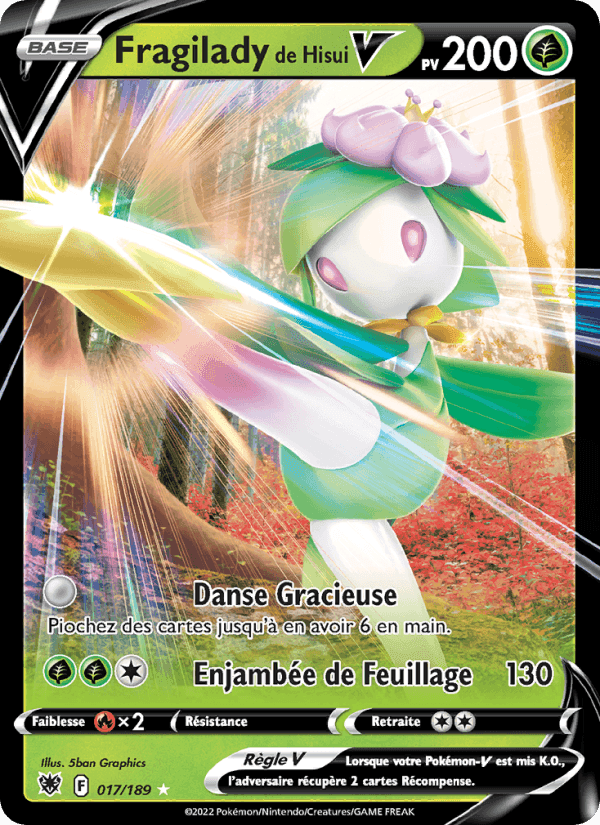 Fragilady de Hisui V, carte 017 de Astres Radieux