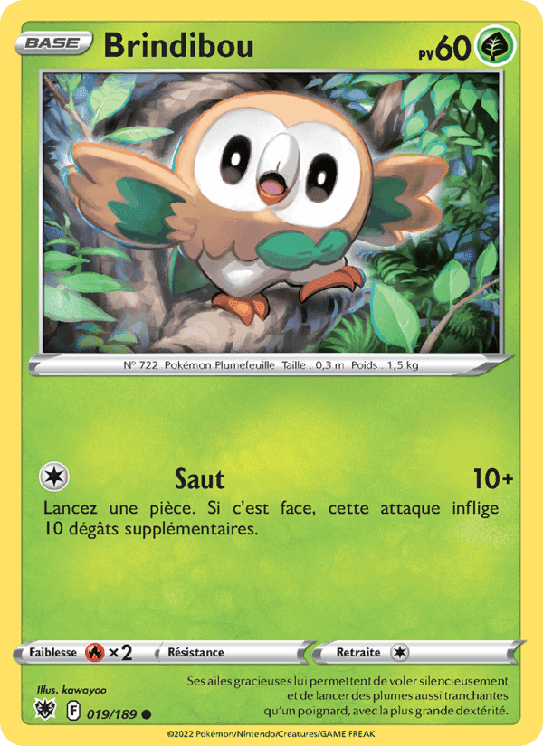 Brindibou, carte 019 de Astres Radieux