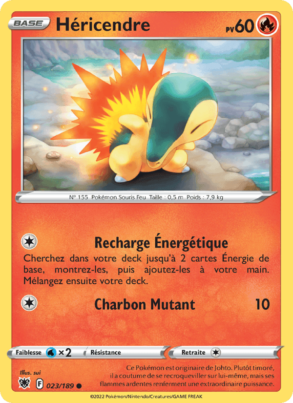 Héricendre, carte 023 de Astres Radieux