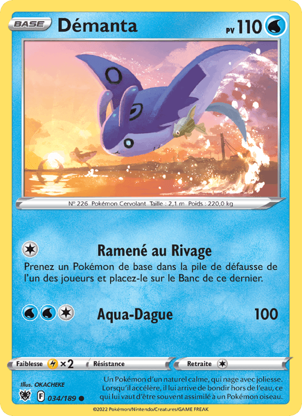 Démanta, carte 034 de Astres Radieux