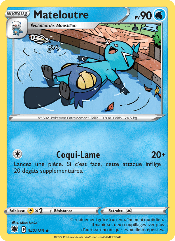 Mateloutre, carte 042 de Astres Radieux