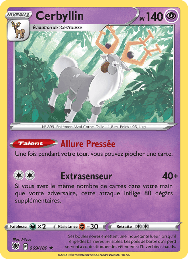 Cerbyllin, card 069 from Astres Radieux