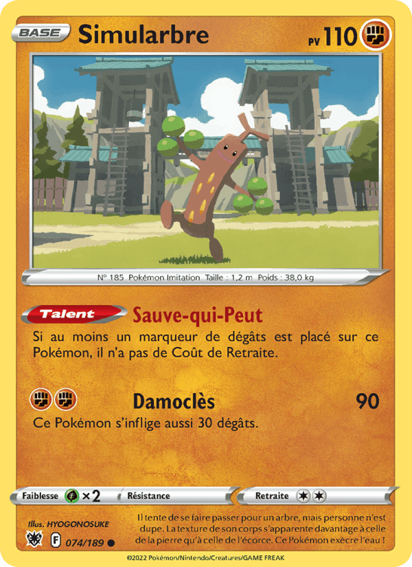 Simularbre, card 074 from Astres Radieux