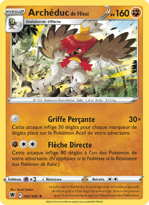Archéduc de Hisui, carte 082 de Astres Radieux
