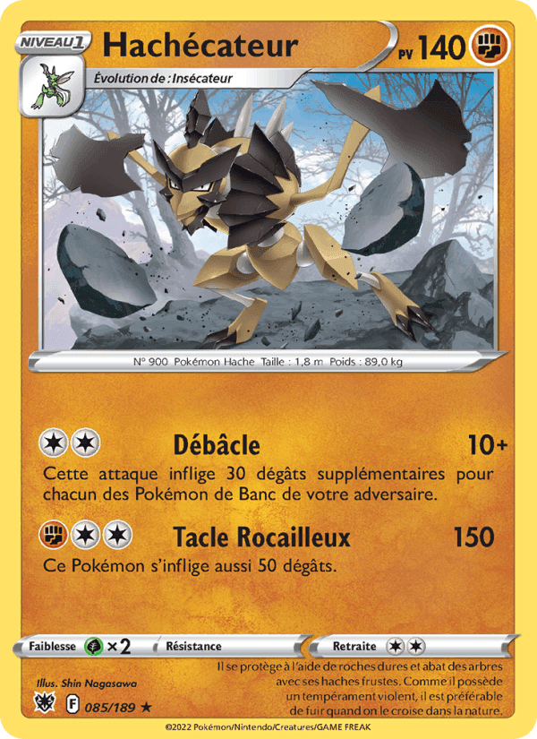 Hachécateur, carte 085 de Astres Radieux