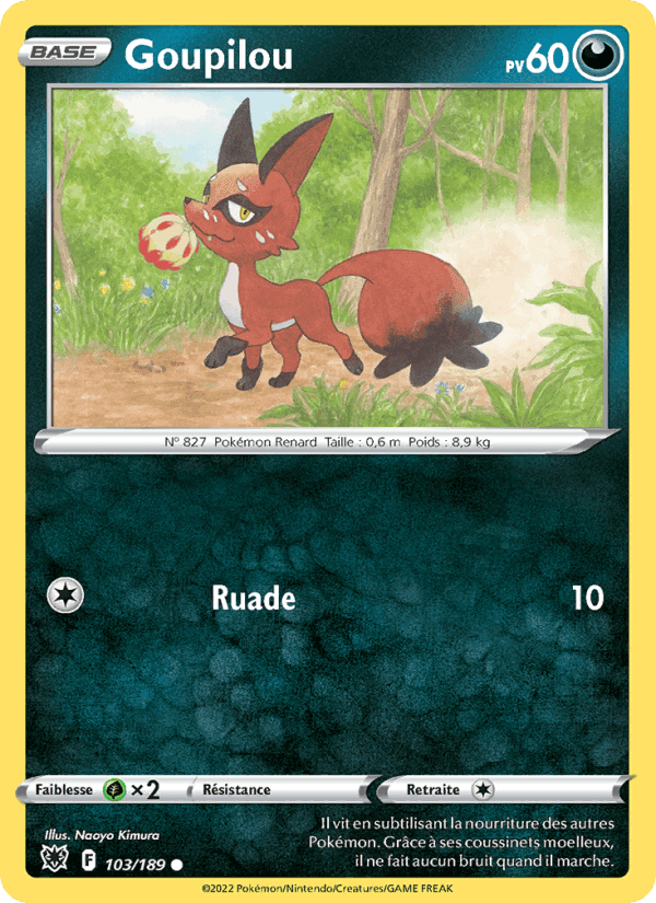 Goupilou, card 103 from Astres Radieux