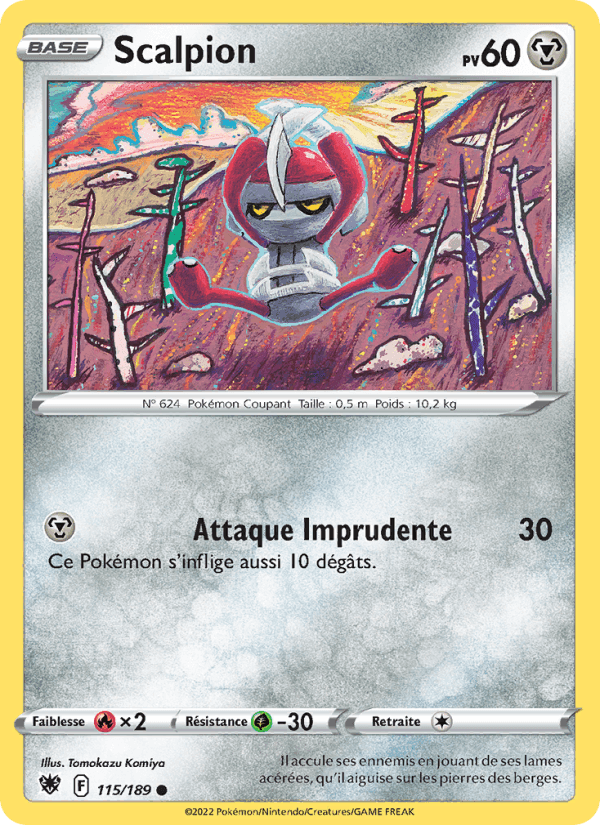 Scalpion, carta 115 de Astres Radieux