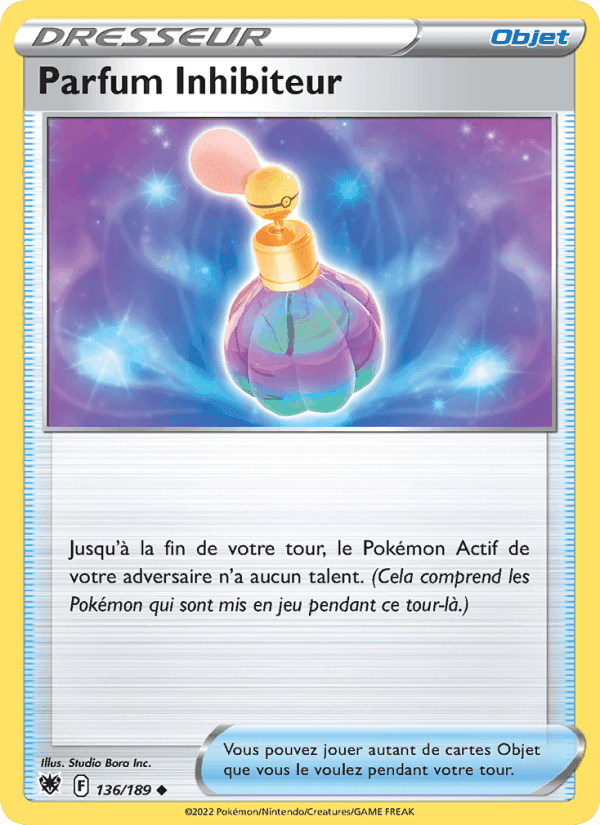 Parfum Inhibiteur, carte 136 de Astres Radieux