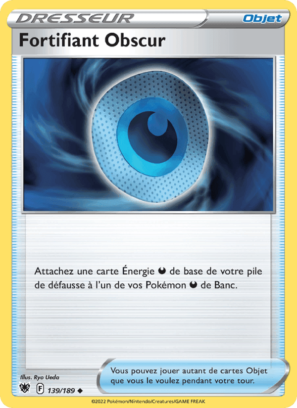 Fortifiant Obscur, card 139 from Astres Radieux