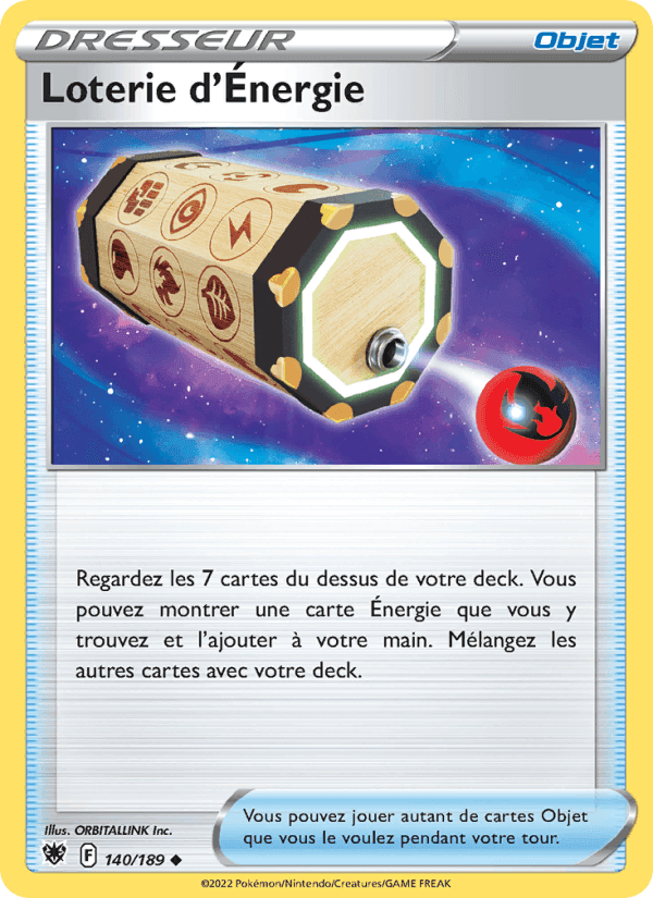 Loterie d'Énergie, carta 140 di Astres Radieux