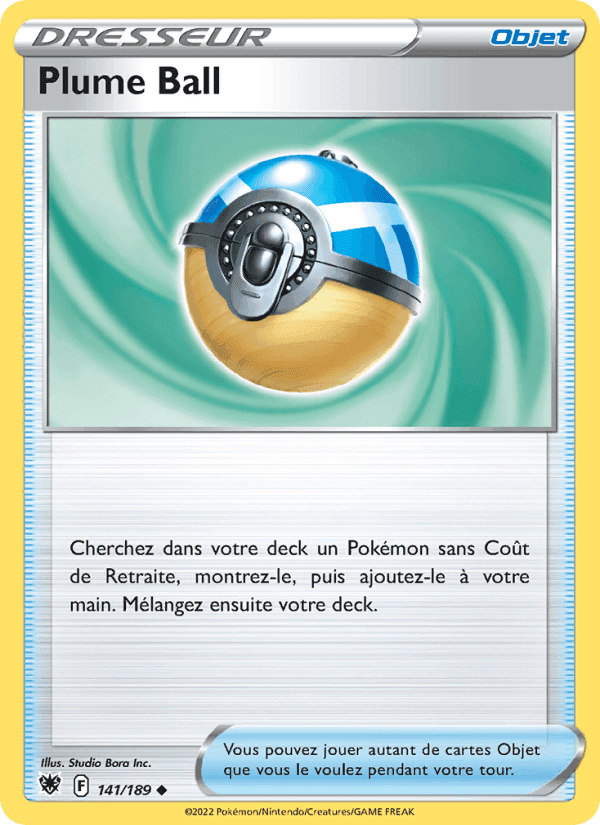 Plume Ball, carte 141 de Astres Radieux