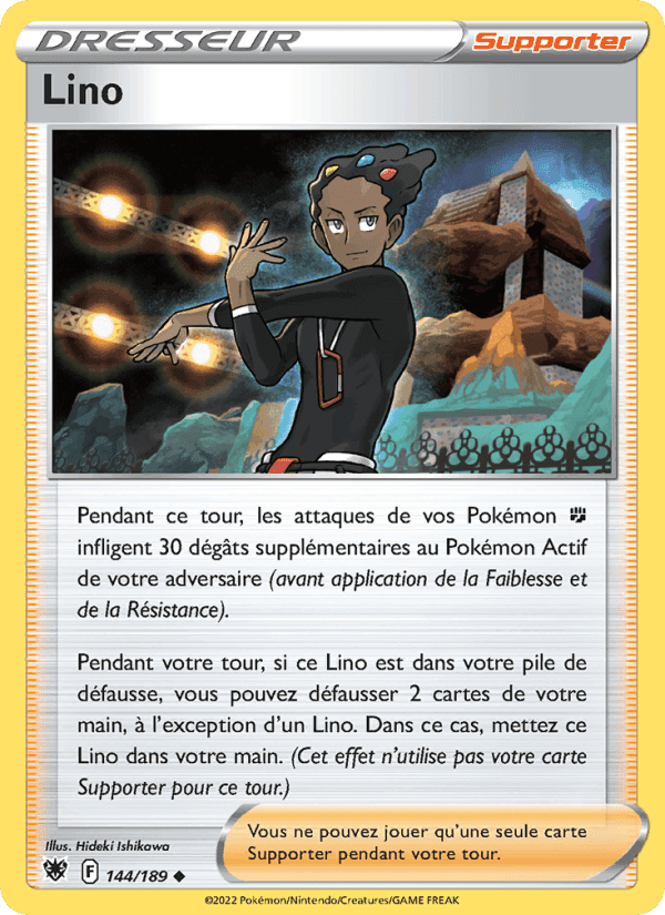 Lino, card 144 from Astres Radieux