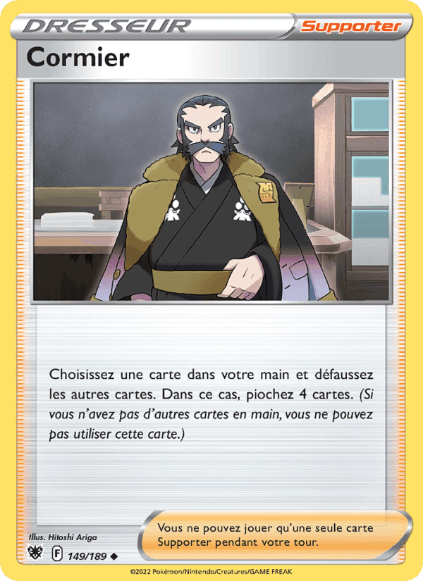Cormier, carte 149 de Astres Radieux