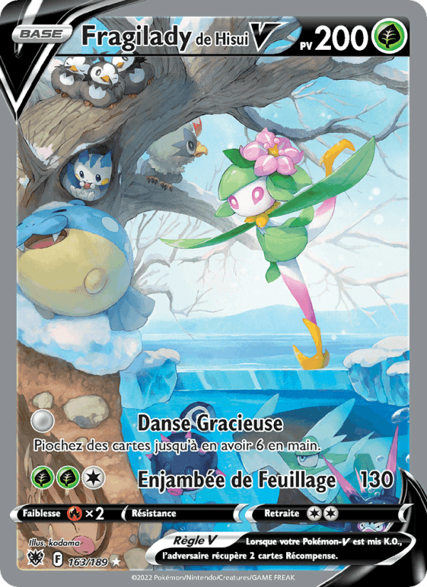 Fragilady de Hisui V, carte 163 de Astres Radieux