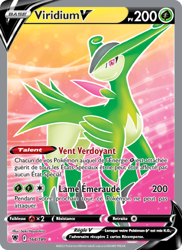 Viridium V, carta 164 di Astres Radieux
