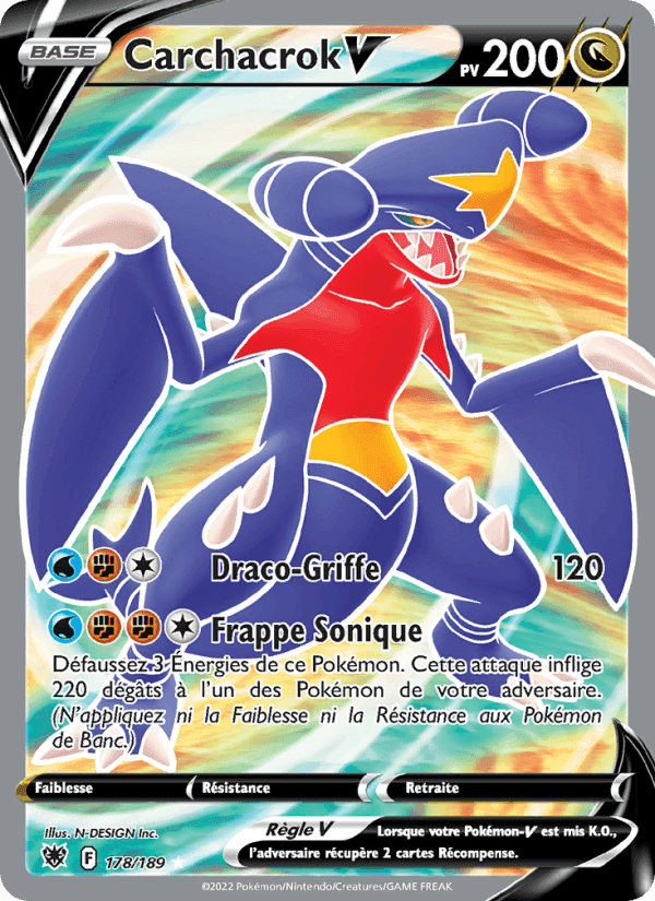 Carchacrok V, card 178 from Astres Radieux