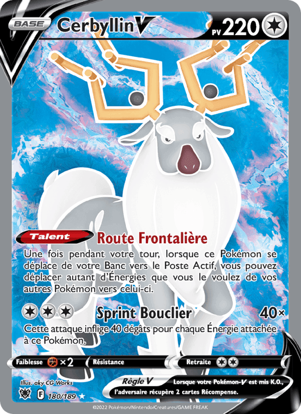 Cerbyllin V, card 180 from Astres Radieux