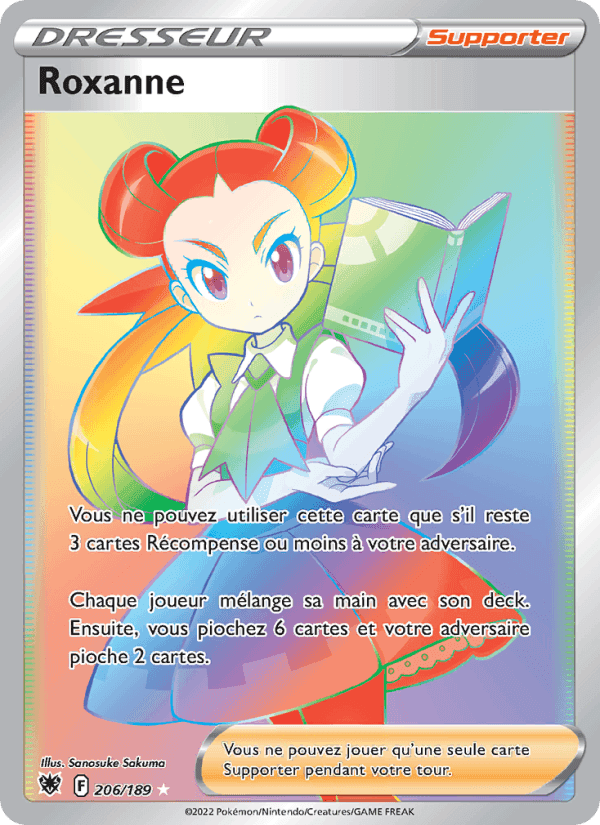 Roxanne, carte 206 de Astres Radieux