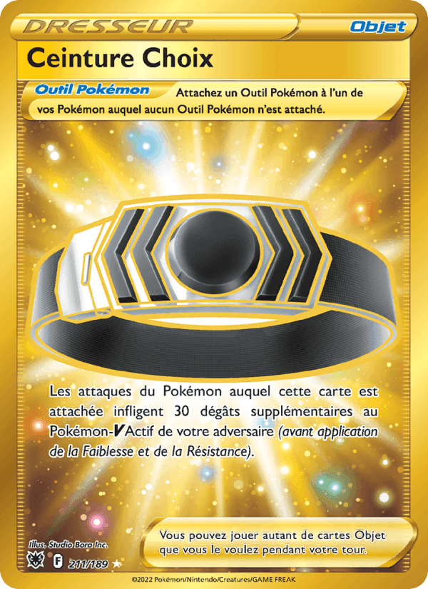 Ceinture Choix, carte 211 de Astres Radieux
