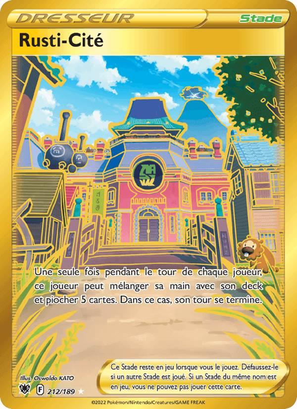 Rusti-Cité, card 212 from Astres Radieux