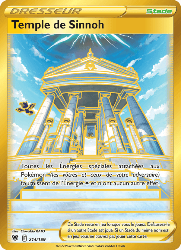 Temple de Sinnoh, carta 214 de Astres Radieux