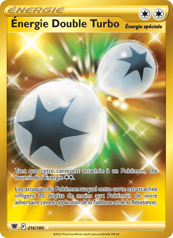 Énergie Double Turbo, carte 216 de Astres Radieux