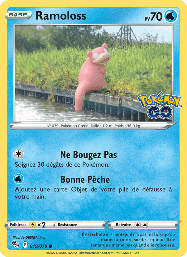 Ramoloss, carta 019 di Pokémon GO