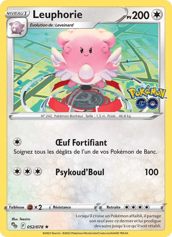 Leuphorie, carta 052 di Pokémon GO