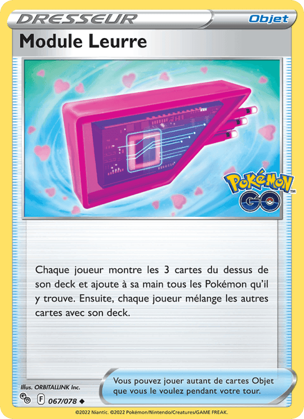 Module Leurre, card 067 from Pokémon GO