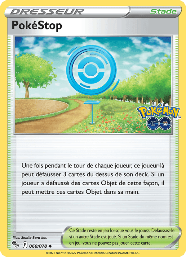 PokéStop, carte 068 de Pokémon GO