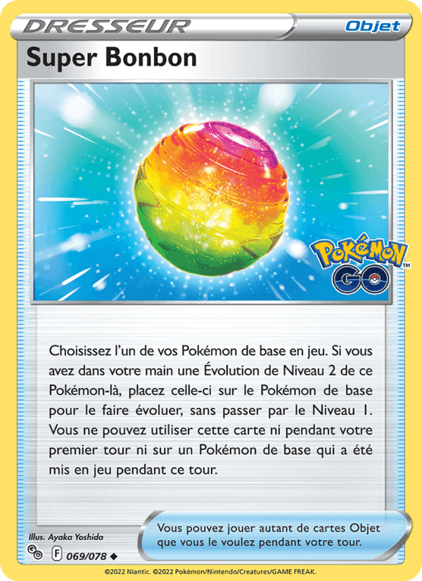 Super Bonbon, carte 069 de Pokémon GO