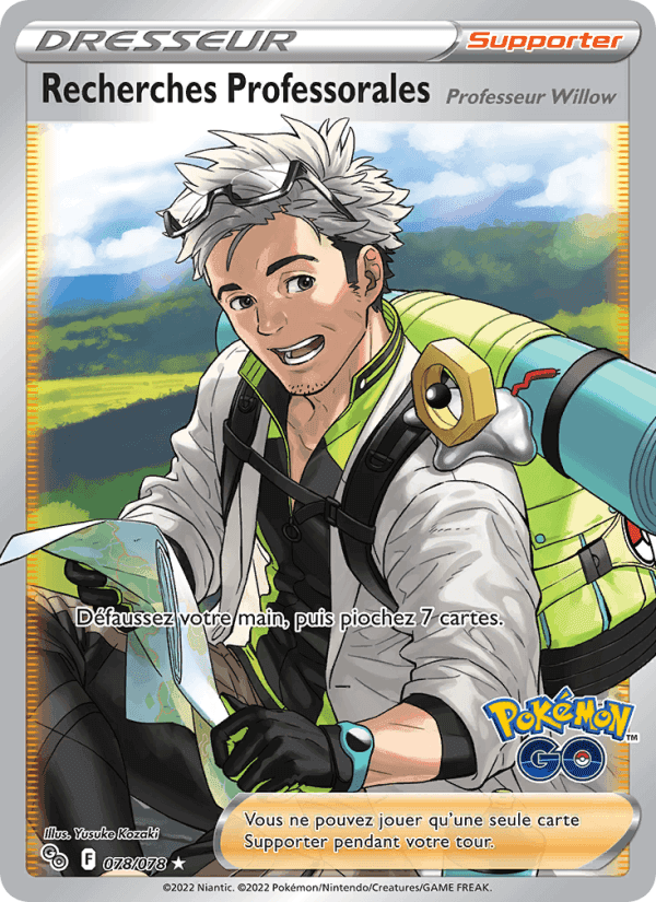 Recherches Professorales, card 078 from Pokémon GO