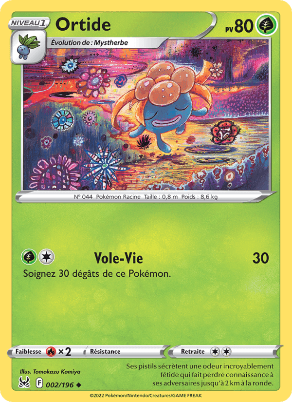 Ortide, carte 002 de Origine Perdue
