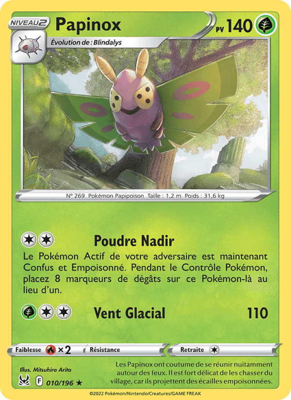 Papinox, carte 010 de Origine Perdue