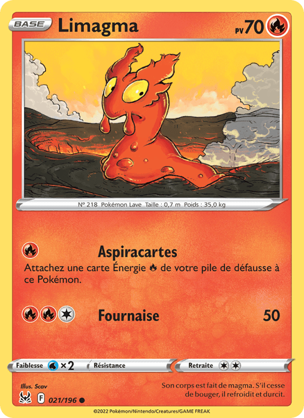 Limagma, carta 021 de Origine Perdue