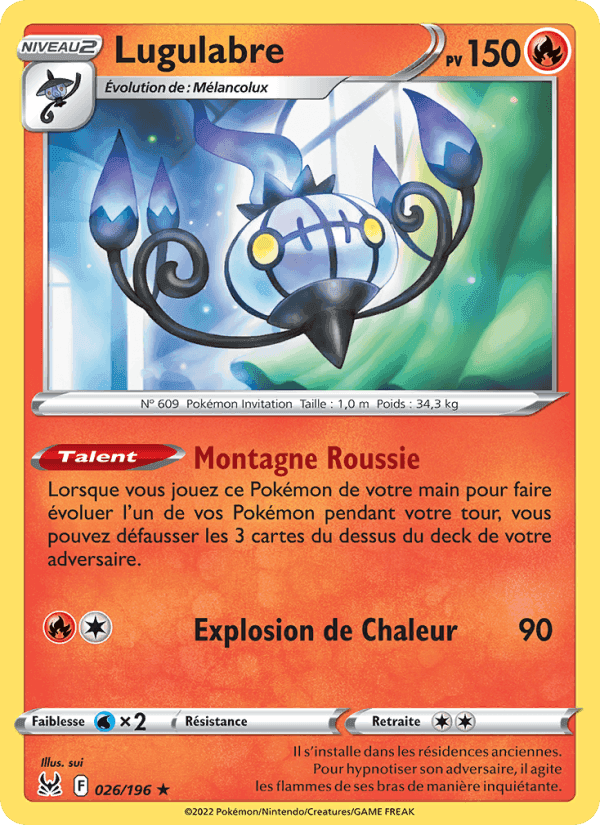 Lugulabre, carte 026 de Origine Perdue