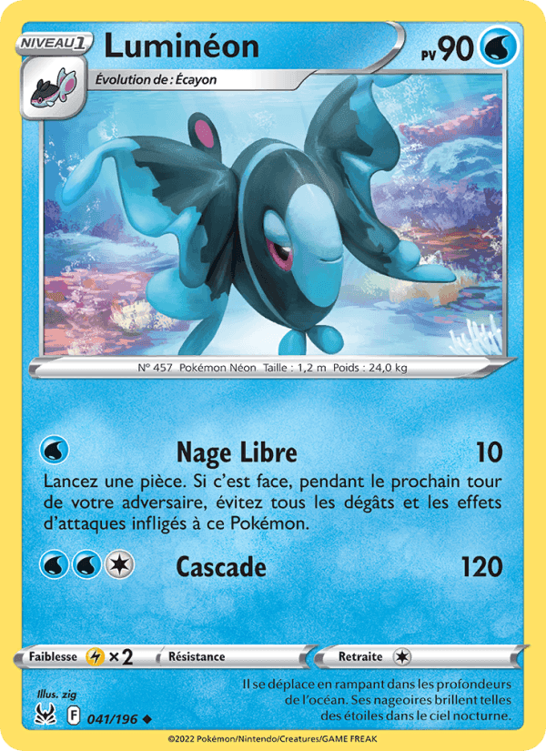 Luminéon, carte 041 de Origine Perdue