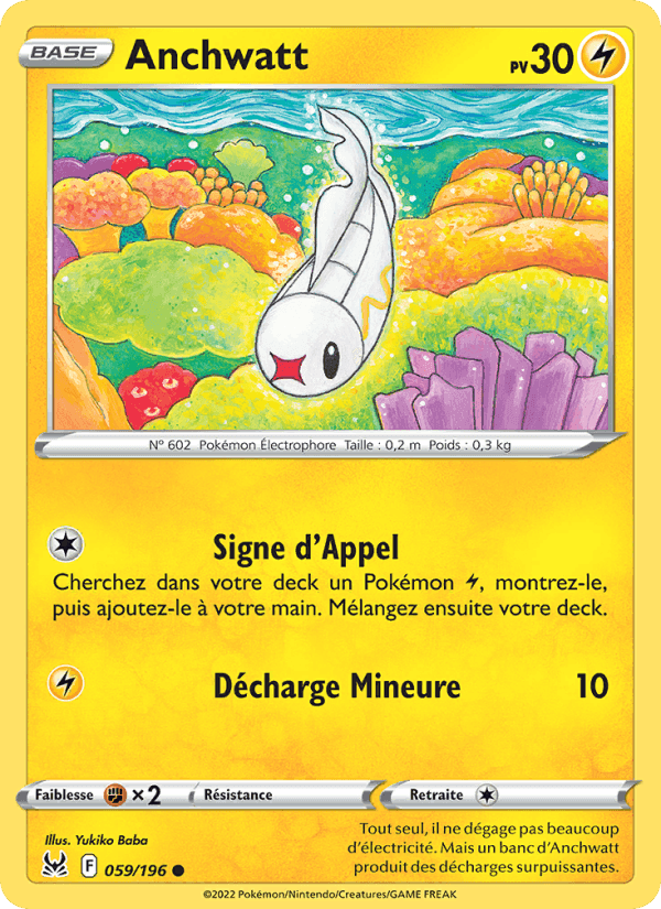 Anchwatt, carte 059 de Origine Perdue