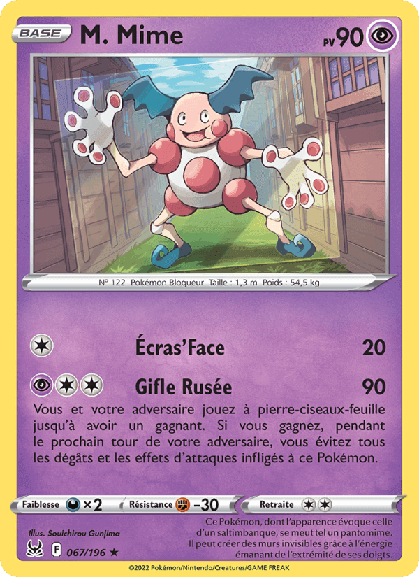 M. Mime, card 067 from Origine Perdue