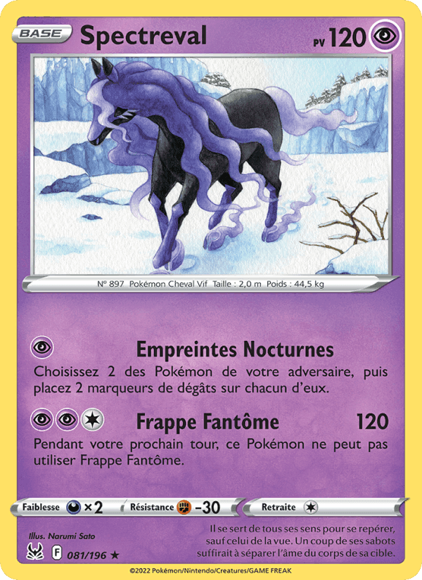 Spectreval, carta 081 de Origine Perdue