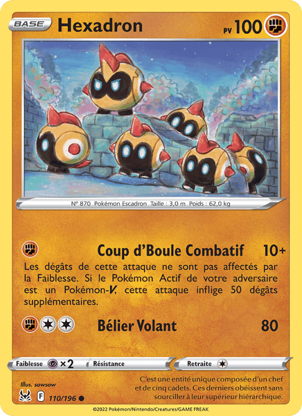 Hexadron, carte 110 de Origine Perdue