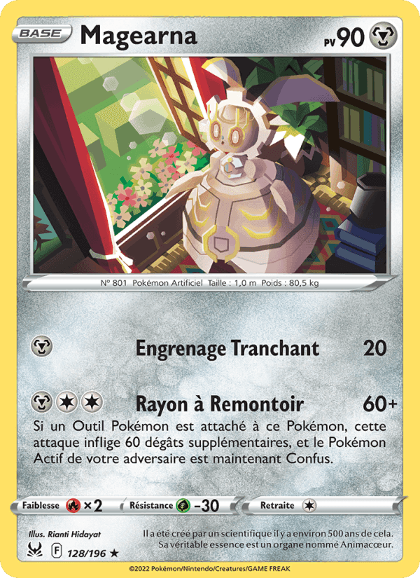 Magearna, carta 128 de Origine Perdue