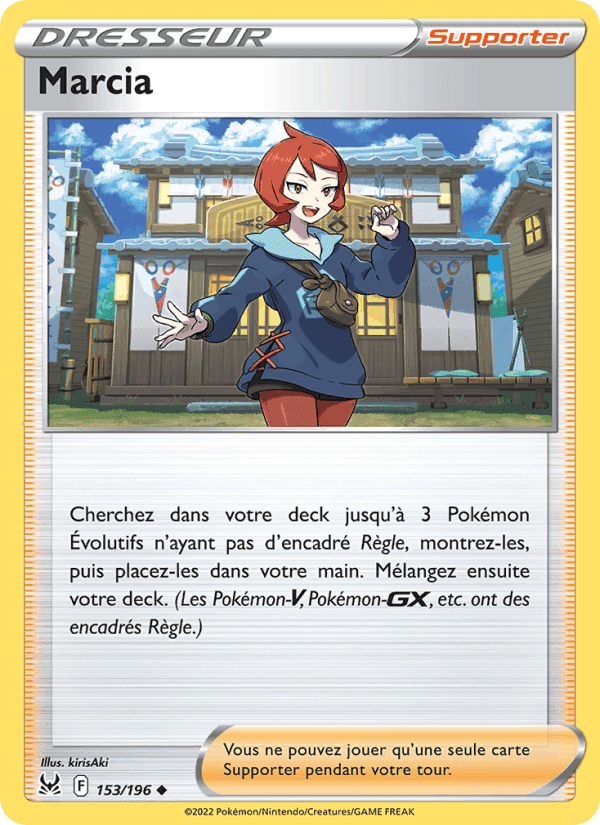 Marcia, carte 153 de Origine Perdue