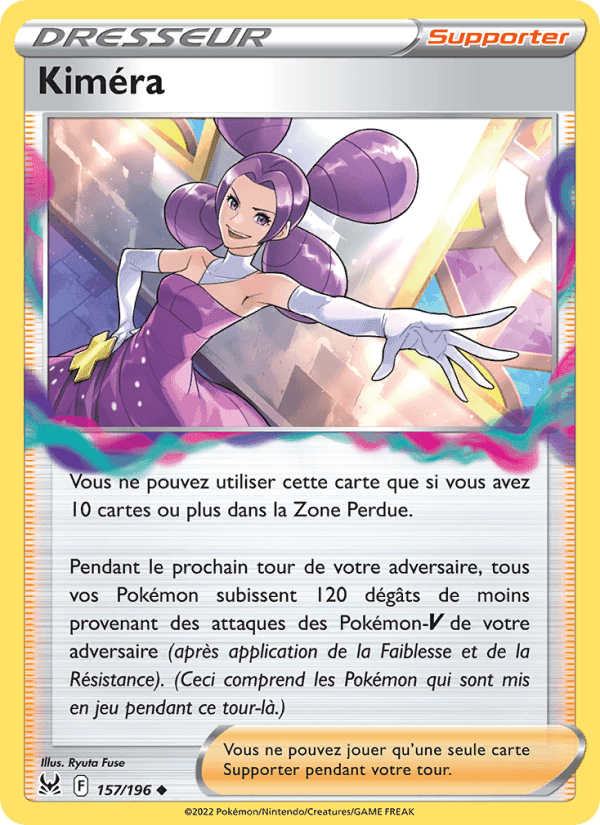 Kiméra, card 157 from Origine Perdue