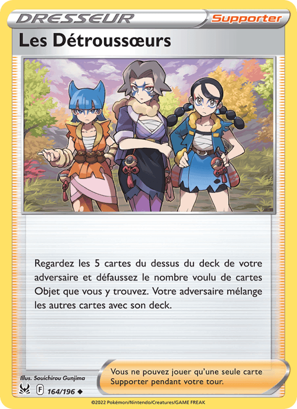 Les Détroussœurs, card 164 from Origine Perdue