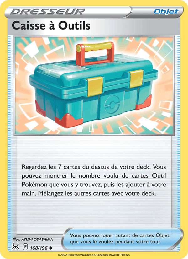 Caisse à Outils, card 168 from Origine Perdue
